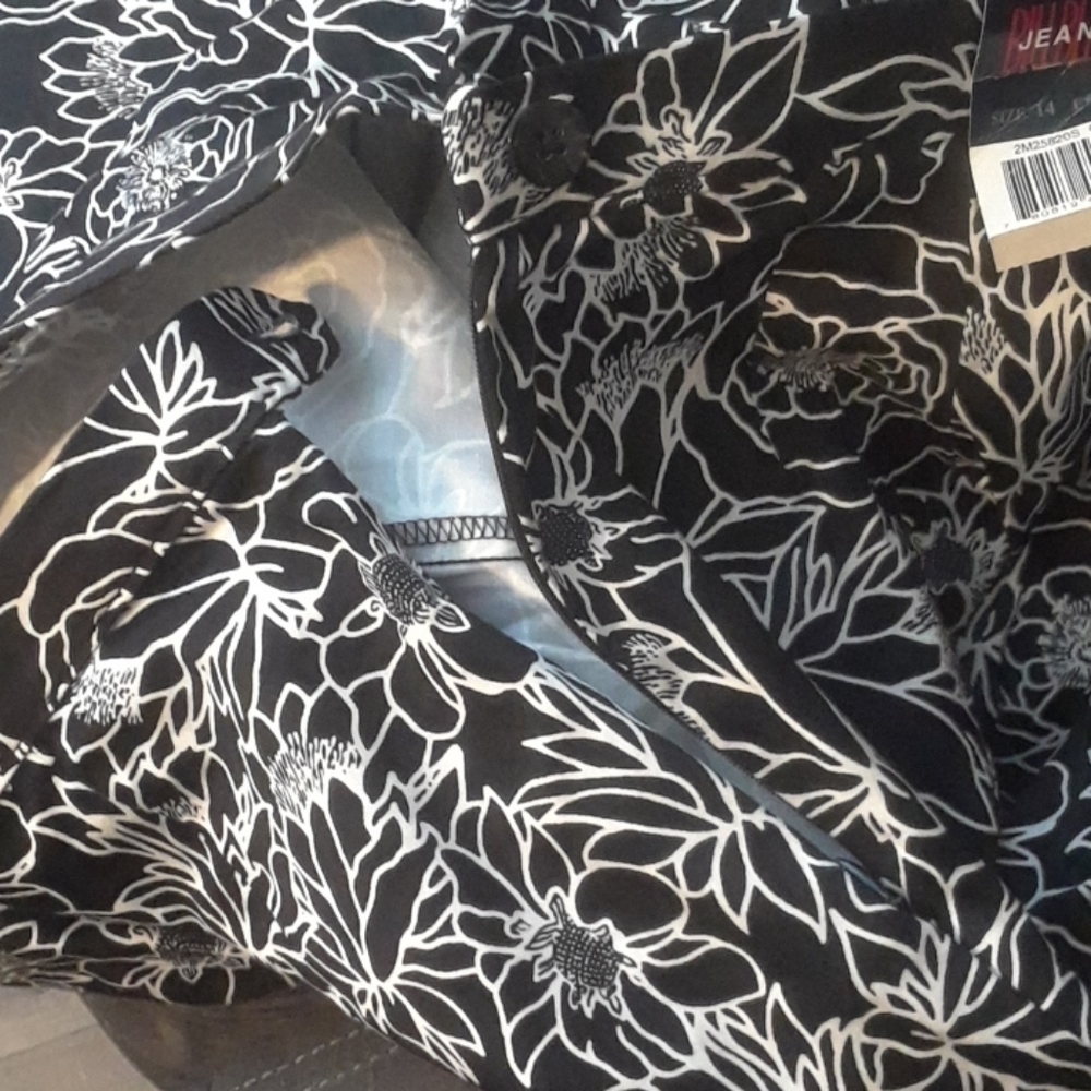 BILL Blass Stretch Pants Size 14 - Picture 4 of 7